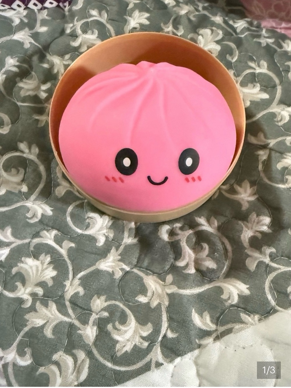Cute Pink Squishy dumpling